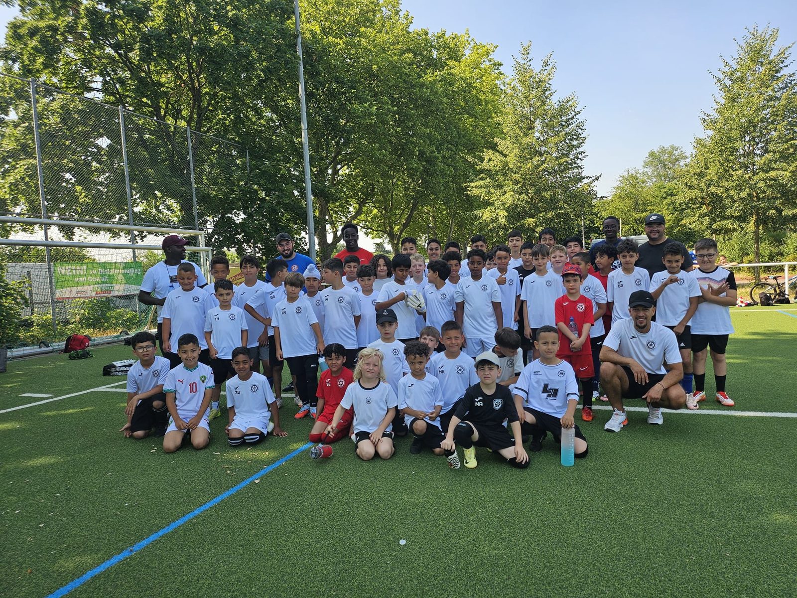 Fußballschule – Gruppenfoto